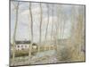 Le canal du Loing-Alfred Sisley-Mounted Giclee Print