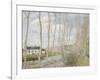 Le canal du Loing-Alfred Sisley-Framed Giclee Print