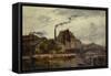 Le canal Saint-Martin au quai de Valmy-Frank Boggs-Framed Stretched Canvas