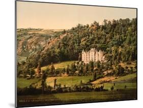 Le Cantal, Chateau Anteroche, Near Murat, Auvergne Mountains in France, C.1890-C.1900-null-Mounted Giclee Print