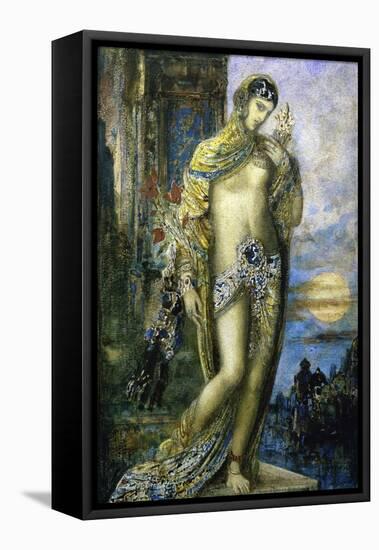 Le Cantique Des Cantiques-Gustave Moreau-Framed Stretched Canvas