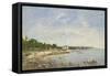 Le Cap, Antibes, 1893 (Oil on Canvas)-Eugene Louis Boudin-Framed Stretched Canvas