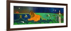 Le Cap De Roccapina Et Son Lion, 2014-Cristina Rodriguez-Framed Premium Giclee Print