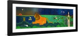 Le Cap De Roccapina Et Son Lion, 2014-Cristina Rodriguez-Framed Giclee Print