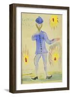 Le Caporal De La Legion, 1916-Guillaume Apollinaire-Framed Giclee Print