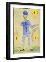 Le Caporal De La Legion, 1916-Guillaume Apollinaire-Framed Giclee Print