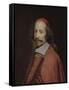 Le cardinal Mazarin-Pierre Mignard-Framed Stretched Canvas