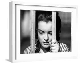 Le Cardinal THE CARDINAL by Otto Preminger with Romy Schneider, 1963 (b/w photo)-null-Framed Photo