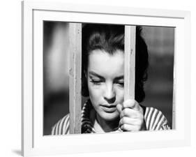 Le Cardinal THE CARDINAL by Otto Preminger with Romy Schneider, 1963 (b/w photo)-null-Framed Photo