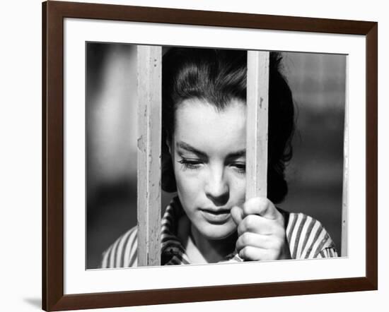 Le Cardinal THE CARDINAL by Otto Preminger with Romy Schneider, 1963 (b/w photo)-null-Framed Photo