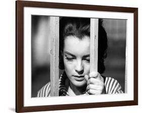 Le Cardinal THE CARDINAL by Otto Preminger with Romy Schneider, 1963 (b/w photo)-null-Framed Photo