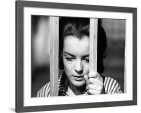 Le Cardinal THE CARDINAL by Otto Preminger with Romy Schneider, 1963 (b/w photo)-null-Framed Photo