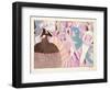 Le Carnaval from Sports & Divertissements, Pub. 1914 (Pochoir Print)-Charles Martin-Framed Giclee Print