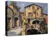 Le Casa e la Palma-Guido Borelli-Stretched Canvas