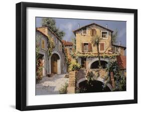 Le Casa e la Palma-Guido Borelli-Framed Giclee Print