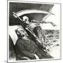Le Cauchemar De Bismarck: La Mort: 'Merci', Bismarck's Nightmare, 1870-Honore Daumier-Mounted Giclee Print