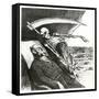 Le Cauchemar De Bismarck: La Mort: 'Merci', Bismarck's Nightmare, 1870-Honore Daumier-Framed Stretched Canvas