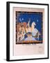 Le Cavalier Blanc, 1912-Georges Barbier-Framed Giclee Print