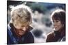 Le Cavalier electrique THE ELECTRIC HORSEMAN by SydneyPollack with Robert Redford and Jane Fonda, 1-null-Stretched Canvas