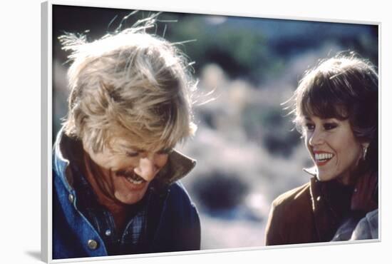 Le Cavalier electrique THE ELECTRIC HORSEMAN by SydneyPollack with Robert Redford and Jane Fonda, 1-null-Framed Photo