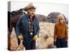 Le Cavalier electrique THE ELECTRIC HORSEMAN by SydneyPollack with Robert Redford and Jane Fonda, 1-null-Stretched Canvas