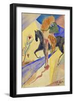 Le Cavalier Masque, 1915-Guillaume Apollinaire-Framed Giclee Print