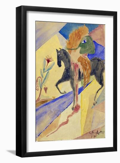 Le Cavalier Masque, 1915-Guillaume Apollinaire-Framed Giclee Print