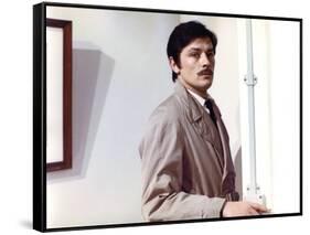 Le Cercle Rouge The red circle by Jean-Pierre Melville with Alain Delon, 1970 (photo)-null-Framed Stretched Canvas