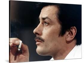 Le Cercle Rouge The red circle by Jean-Pierre Melville with Alain Delon, 1970 (photo)-null-Stretched Canvas