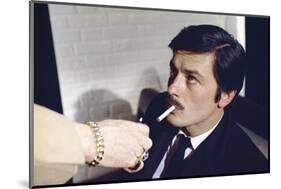 Le Cercle Rouge The red circle by Jean-Pierre Melville with Alain Delon, 1970 (photo)-null-Mounted Photo