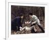 Le Cercle Rouge The red circle by Jean-Pierre Melville with Gian-Maria Volonte, Alain Delon, 1970 (-null-Framed Photo