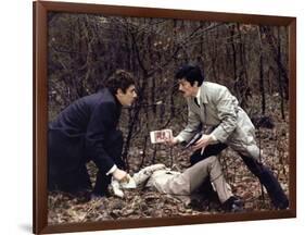 Le Cercle Rouge The red circle by Jean-Pierre Melville with Gian-Maria Volonte, Alain Delon, 1970 (-null-Framed Photo