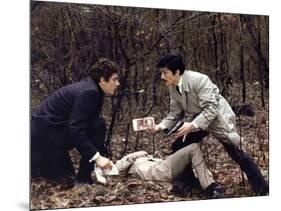 Le Cercle Rouge The red circle by Jean-Pierre Melville with Gian-Maria Volonte, Alain Delon, 1970 (-null-Mounted Photo