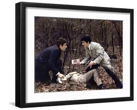 Le Cercle Rouge The red circle by Jean-Pierre Melville with Gian-Maria Volonte, Alain Delon, 1970 (-null-Framed Photo