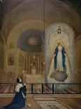 Apparition of the Virgin to St. Catherine Laboure 31st July 1830, 1835-Le Cerf-Giclee Print