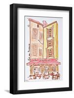 Le Cezanne cafe, Aix en Provence, France-Richard Lawrence-Framed Photographic Print