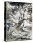 Le ch? et le roseau-Gustave Moreau-Stretched Canvas