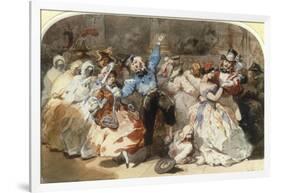 Le Chahut au Bal de l'Opera, 1851-Eugene Lami-Framed Giclee Print