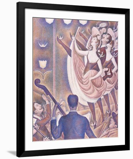 Le Chahut-Georges Seurat-Framed Art Print