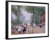 Le Châlet du cycle au Bois de Boulogne-Jean Béraud-Framed Giclee Print