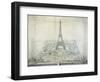 Le Champ De Mars - Universal Exposition of 1889-null-Framed Giclee Print