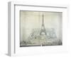 Le Champ De Mars - Universal Exposition of 1889-null-Framed Giclee Print