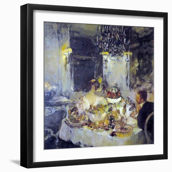 Le champagne-Gaston La Touche-Framed Giclee Print