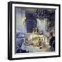 Le champagne-Gaston La Touche-Framed Giclee Print