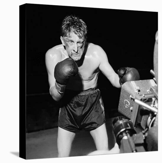 Le champion CHAMPION by Mark Robson with Kirk Douglas, 1949 (b/w photo)-null-Stretched Canvas