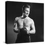 Le champion CHAMPION by Mark Robson with Kirk Douglas, 1949 (b/w photo)-null-Stretched Canvas