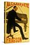 Le Chanteur De Music Hall H. Fragson Au Cabaret Alcazar D Ete-null-Stretched Canvas