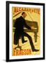 Le Chanteur De Music Hall H. Fragson Au Cabaret Alcazar D Ete-null-Framed Art Print