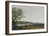 Le Char à boeufs, paysage brésilien-Frans Post-Framed Giclee Print