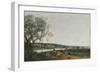 Le Char à boeufs, paysage brésilien-Frans Post-Framed Giclee Print